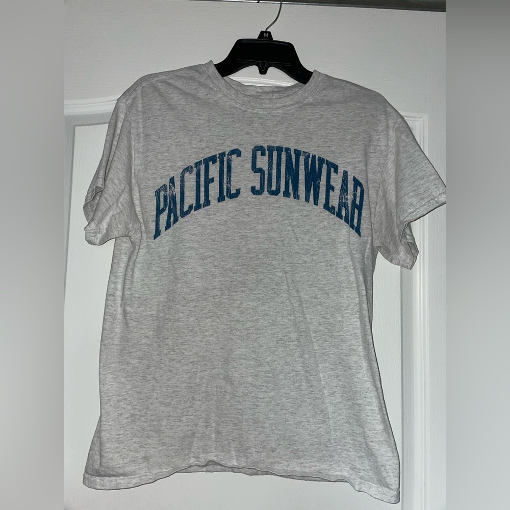 Pacsun Light Gray Pacific Sunwear Tee